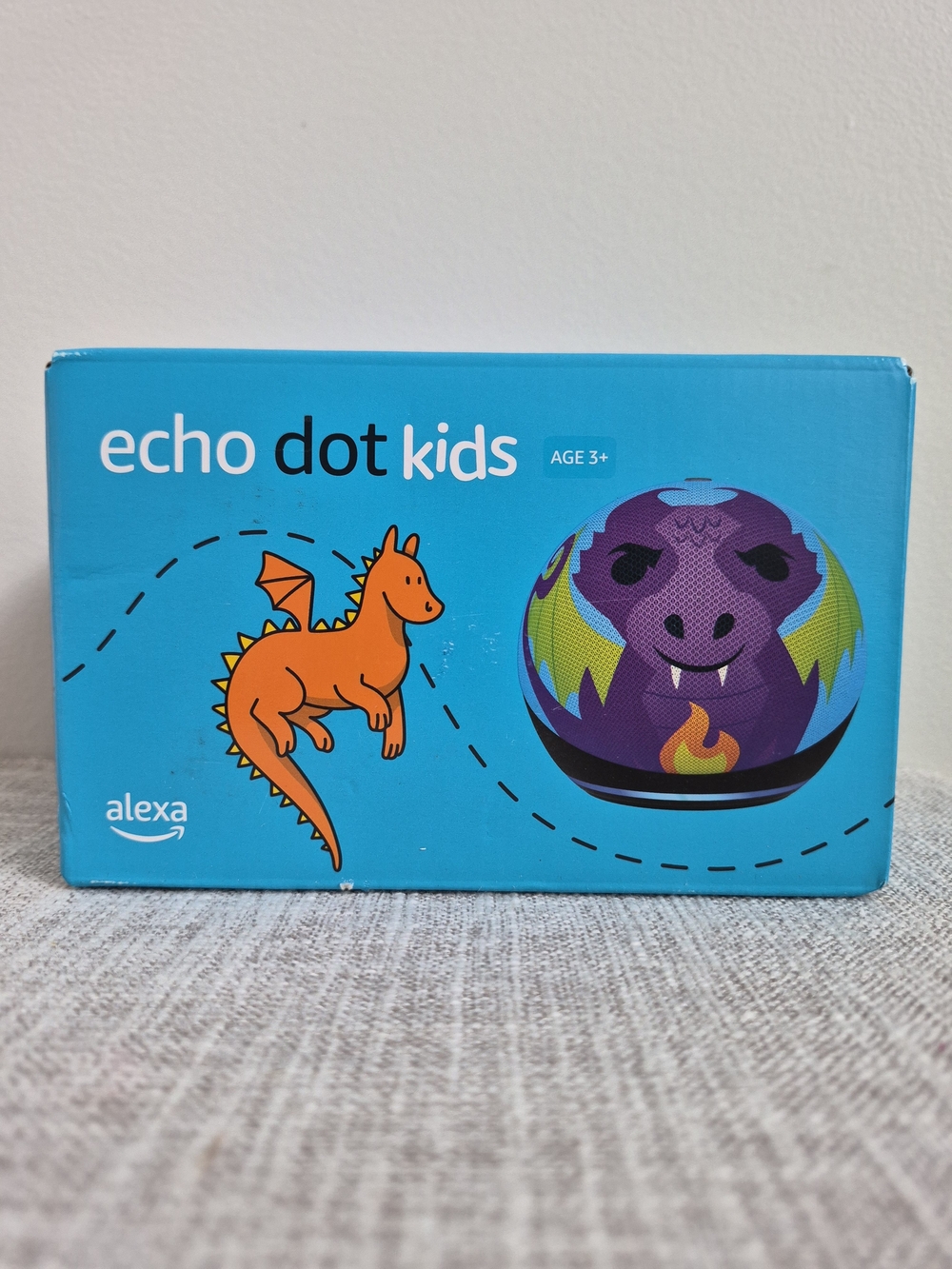 Amazon Echo Dot Kids Smart Speaker Blue & Purple. New-Sealed